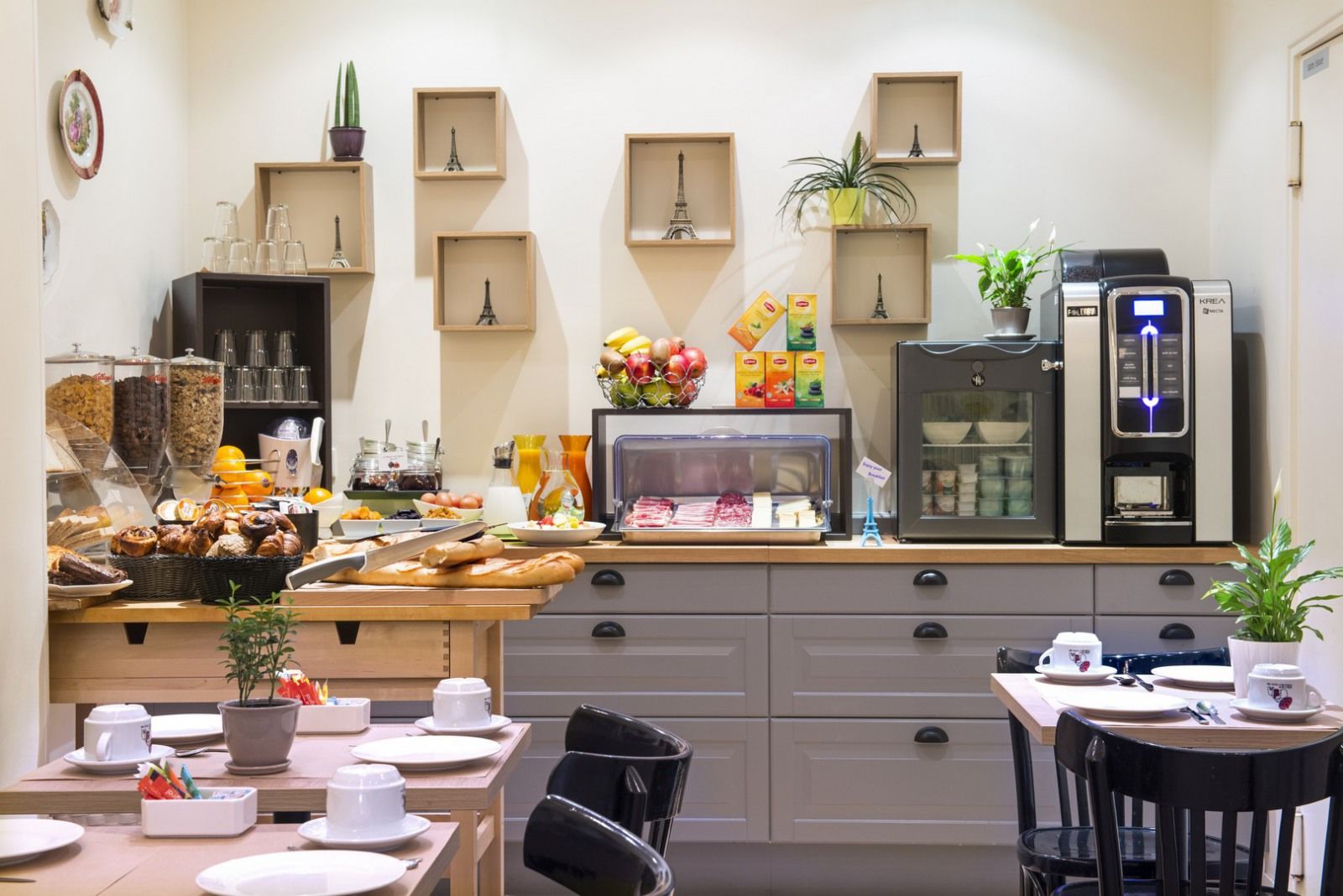 Hôtel Villa Bohème Paris Restaurante foto
