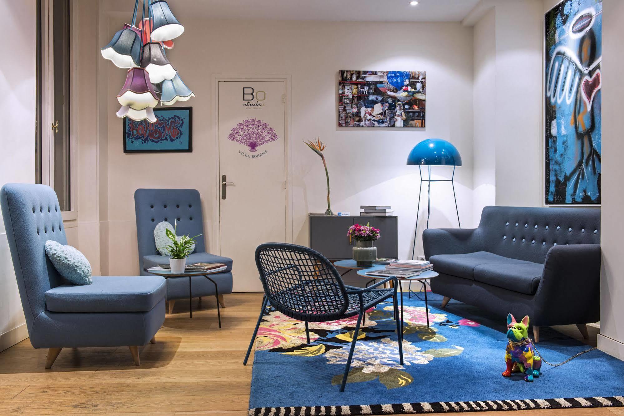 Hôtel Villa Bohème Paris Interior foto
