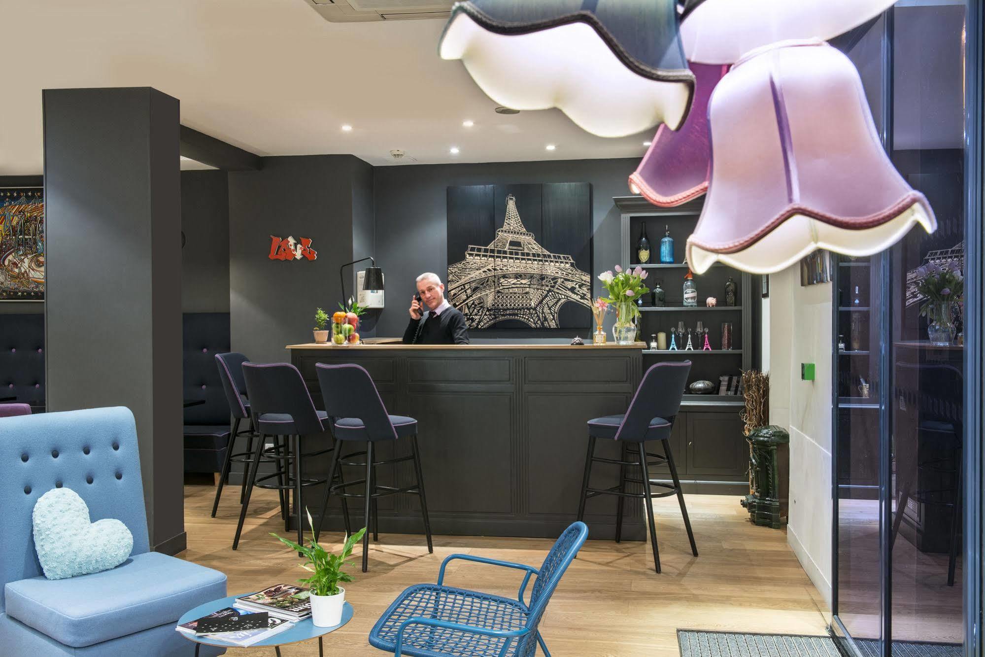 Hôtel Villa Bohème Paris Interior foto